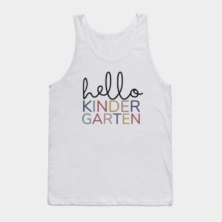 HELLO KINDERGARTEN Tank Top